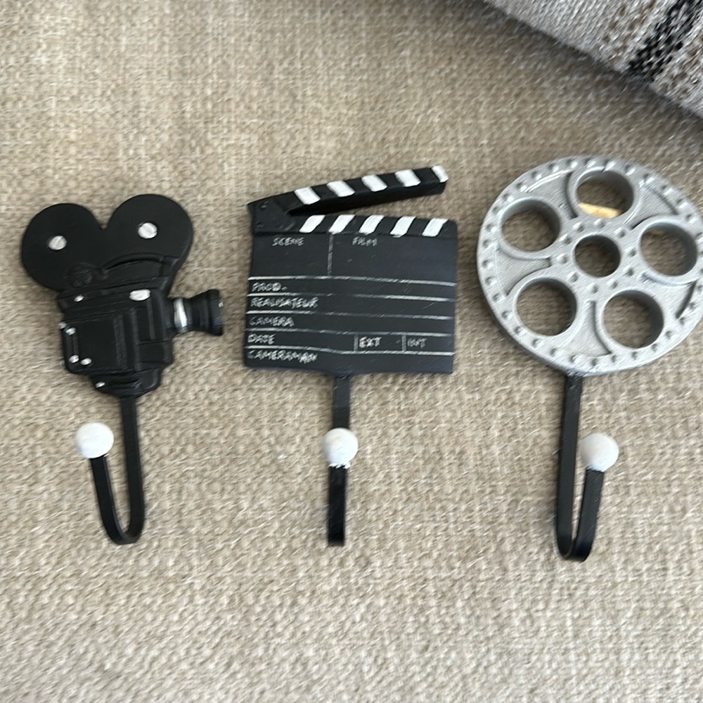 Movie Themed Wall Hooks